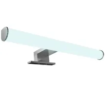 Kalb LED Spiegelleuchte 600mm Aufbauleuchte 230V Badezimmer Leuchte verchromt, Tropfenform Warmweiß