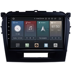 TAFFIO Für Suzuki Vitara 9″Touch Android Autoradio GPS CarPlay AndroidAuto Einbau-Navigationsgerät