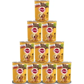 PEDIGREE Nassfutter Rind 12 x 400 g