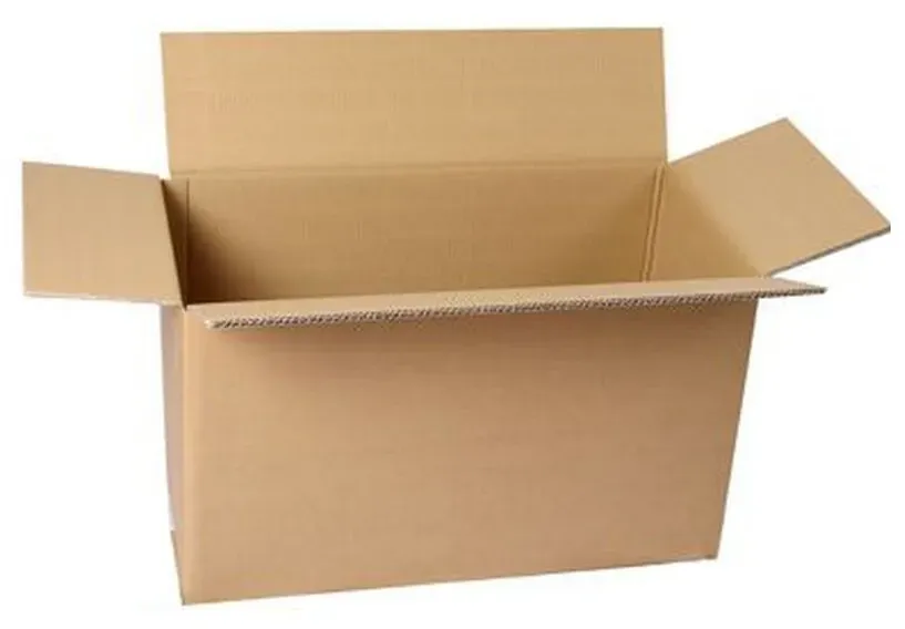 10 Stück Faltkartons braun 2-wellig 610 x 300 x 330 mm