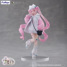 FuRyu Hatsune Miku Tenitol Sakura Miku Cool style [petit] 19 cm