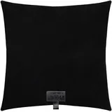 Zoeppritz Soft-Fleece Kissenhülle 702291, Schwarz, 50 x 50 cm