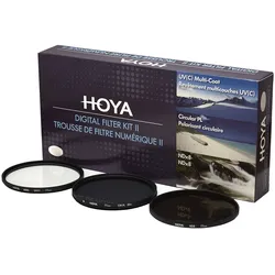 Hoya DIGITAL FILTER KIT II, 7,2 cm, Kamera-Filterset, 3 Stück(e)