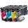 Brother LC-521VAL schwarz + CMY
