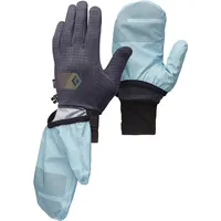 Black Diamond Gridtech Storm Hood Gloves carbon-glacier (9642) LRG