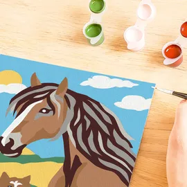 Ravensburger CreArt Malen nach Zahlen 1 St. Pferd und Kätzchen