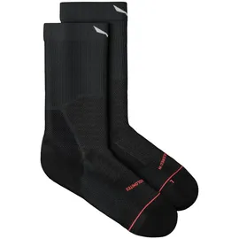 Salewa Eagle Light Crew Socken Schwarz 45-47