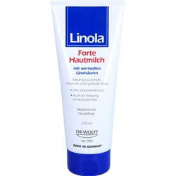 Dr. Wolff, Bodylotion, Linola forte Hautmilch, 200 ml Lotion