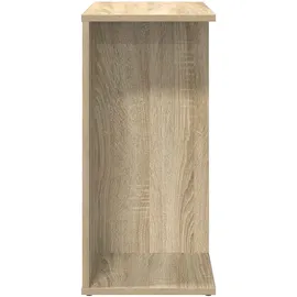 vidaXL Nachttisch Sonoma-Eiche 46,5x29x61 cm Holzwerkstoff
