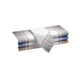 Witt Taschentuch Herren-Taschentücher, (4-St) bunt