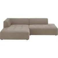 Atlantic Home Collection Leonardo Ottomane mit XXL-Liegefläche beige