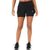 Asics Road 2-N-1 3.5In Sport-Shorts Schwarz XS