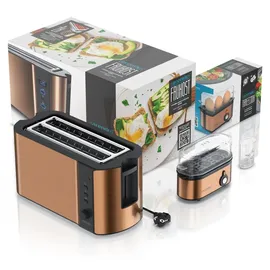 Arendo Langschlitz-Toaster Kupfer