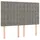 vidaXL Boxspringbett 140 x 200 cm Hellgrau