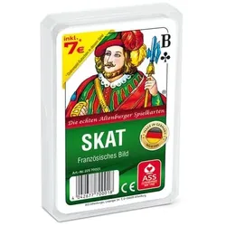 Spielkarten Skat Club franz. Kunststoffetui