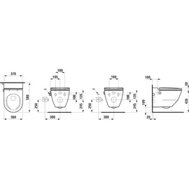 Laufen Navia mit WC-Sitz Weiß matt spülrandlos