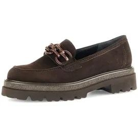 Gabor Damen Slipper, Frauen Slip On,Businessschuhe,Slip-ons,Mokassins,Halbschuhe,Slides,Schlupfschuhe,schluepfschuhe,Chocolate,37.5 EU / 4.5 UK - 37.5 EU