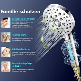 luxuskollektion Duschkopf mit Filter 15 Filtration, Hochdruck