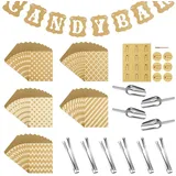luxuskollektion Candybar Zubehör Set 71tlg Sticker