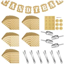 luxuskollektion Candybar Zubehör Set 71tlg Sticker
