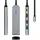 AISENS Docking USB-C 3.2 5 in 1 Multiport Grau,