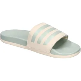 adidas Comfort Adilette Wonder White / Linen Green Metallic / Linen Green Metallic 39