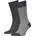 stichd b v Socken mit Label-Details im 2er-Pack Modell Birdeye Anthrazit 39/42