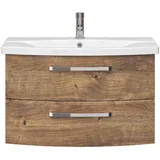 Pelipal Serie 4010 Waschtischunterschrank 80 cm mit 2 Auszügen, Badmöbel,