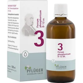 Homöopathisches Laboratorium Alexander Pflüger GmbH & Co. KG Biochemie Pflüger 3 Ferrum phosphoricum D 12