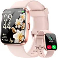 Smartwatch Damen Frauen mit Telefonfunktion Armbanduhr Sportuhr Fitnessuhr