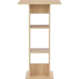 vidaXL Bartisch 60 x 60 x 110 cm Eichenbraun