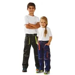 Bundhose marine/orange, Größe 86/92 - blau - 86/92