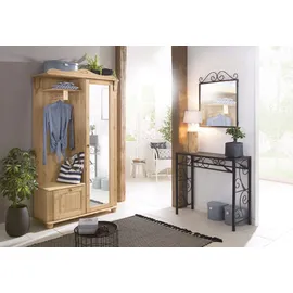 OTTO home Kompaktgarderobe Adele 108 x 185 x 40 cm Beige