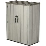 Lifetime XXL Kunststoff-Geräteschrank 1,36 x 0,70 x 1,72 m grau