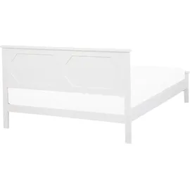 Beliani Olivet 160 x 200 cm Weiß