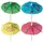 Papstar Deko-Picker Eisschirmchen 144 St. farbig sortiert 10 cm