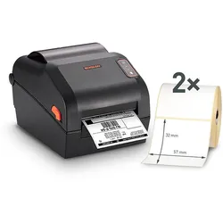 Amazon FBA Starter-Set - Bixolon XD5-43d - Etikettendrucker USB, USB Host / 300 dpi