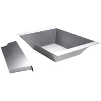 All'Grill Edelst. Holzkohleeinsatz mit Hitzeleitblech -tief- für Extrem, Ultra