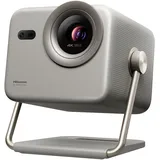 Hisense M2 Pro Smart Mini Projektor 4K UHD RGB Laser (65-200 Zoll), Dolby Vision, HDR, JBL Dolby Audio, DTS Virtual X, 1300 ANSI Lumen, Game Modus, schwenkbarer Standfuß