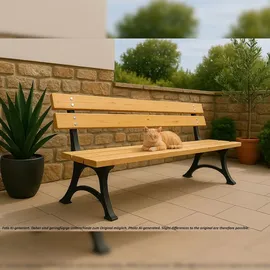 Mendler HWC-O20 170 x 78 x 0 cm Hellbraun