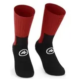 Assos tactica t5 unisex mtb socke schwarz braun - 39-42