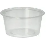 Papstar Dressingbecher PP rund 80 ml Ø 7,1 cm 50 St. Transparent