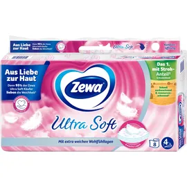 Zewa Ultra Soft 4-lagig 8 Rollen