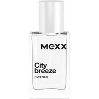 Mexx City Breeze For Her, Eau de Parfum Natural Spray, fruchtig-blumiges Damen Parfüm für den Sommer, 1er Pack (1 x 15ml)