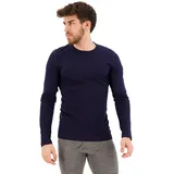 Icebreaker Merino 200 Oasis Thermo-Langarmshirt mit Rundhalsausschnitt Herren