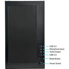 Ankermann Gaming-PC Intel Core i7 13700F 32 GB RAM 1 TB SSD GeForce RTX 4060 Windows 11 Pro