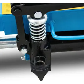 BITUXX 4 Stück PKW Rangierhilfe Blau Rangierheber hydraulisch Wagenheber Auto Rangierroller Rangierheber belastbar bis 680 kg pro Rangierroller