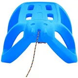 vidaXL Schlitten Blau 80x39,5x25,5 cm Polypropylen