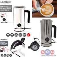 Elektrischer Milchaufschäumer Cappuccino & Latte Milchaufschäumer Edelstahl