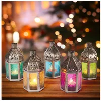 Marrakesch Orient & Mediterran Interior 5er Set Orientalische Laterne